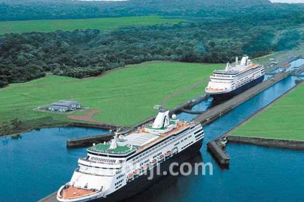 Atlantic Ocean and Pacific Ocean