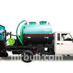 Septic tank/manhole cleaning robot