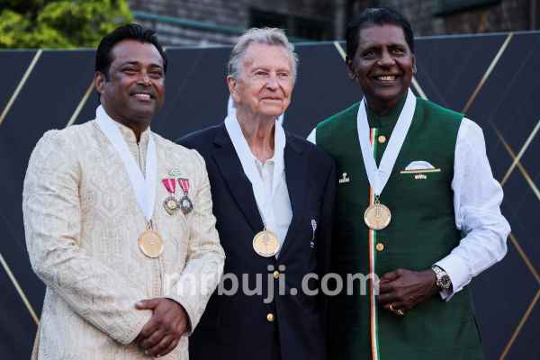 Vijay Amritraj and Leander Paes